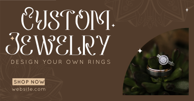 Customized Rings Facebook ad Image Preview