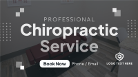 Professional Chiropractor Facebook Event Cover Design