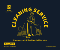 Professional Home Cleaner  Facebook post Image Preview