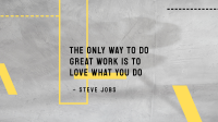 Love What You Do YouTube cover (channel art) Image Preview
