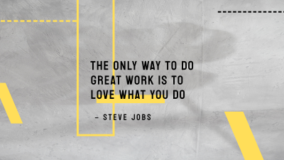 Love What You Do YouTube Banner Image Preview