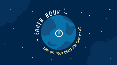 Earth Hour Switch Facebook event cover Image Preview