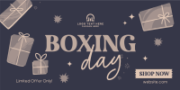 Playful Boxing Day Twitter post Image Preview