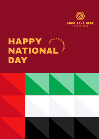 UAE National Day Poster Image Preview