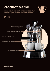 Espresso Maker Poster Image Preview