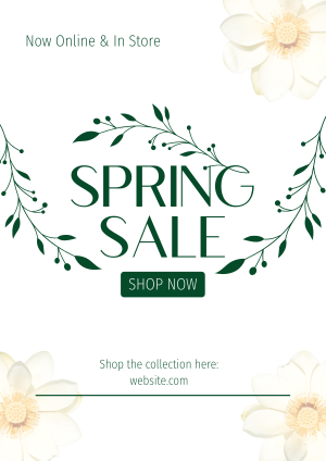 Aesthetic Spring Sale  Flyer Image Preview