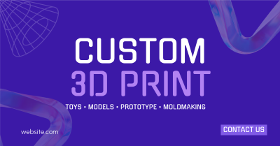 Professional 3D Printing  Facebook ad Image Preview