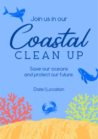 Coastal Cleanup Poster Image Preview