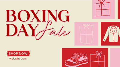 Boxing Day Super Sale Facebook event cover Image Preview