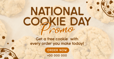 Cookie Day Discount Facebook ad Image Preview