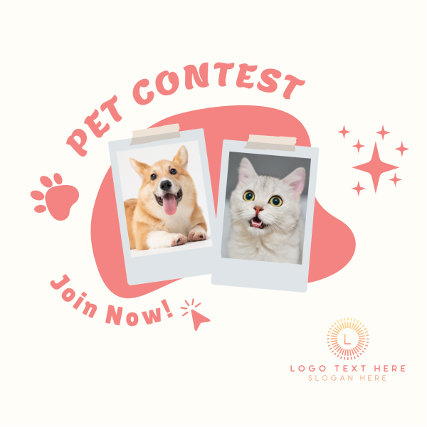 Pet Contest Instagram Post Design Image Preview