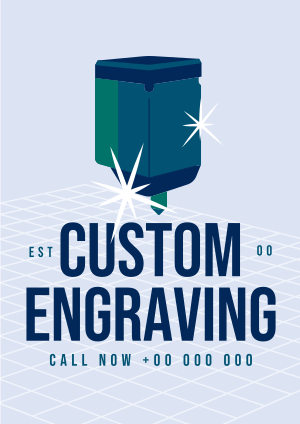 Custom Engraving Flyer Image Preview