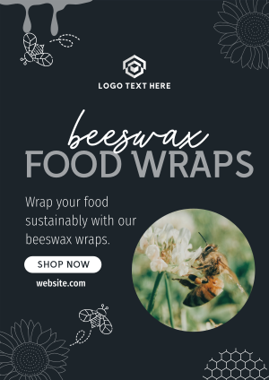 Beeswax Food Wraps Flyer Image Preview