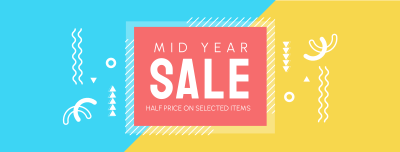 Midyear Sale Facebook cover Image Preview