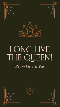 Long Live The Queen! Instagram Story Design