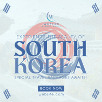 Korea Travel Package Instagram post Image Preview