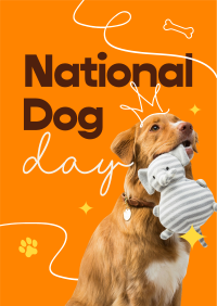 National Dog Day Flyer Image Preview