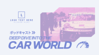 Car World Podcast Animation Preview