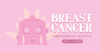 Fight for Breast Cancer Facebook Ad Design