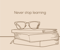 Book Glasses Facebook post Image Preview