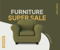 Furniture Super Sale Facebook Post Design