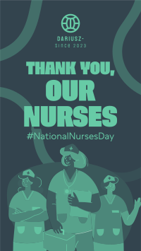 National Nurses Day Facebook story Image Preview