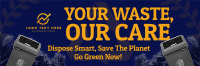Modern Eco-Friendly Waste Disposal Twitter Header Preview