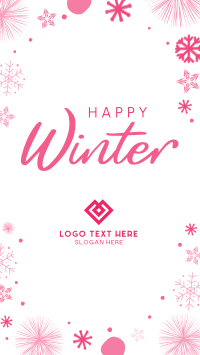 Winter Is Coming Instagram Story Design