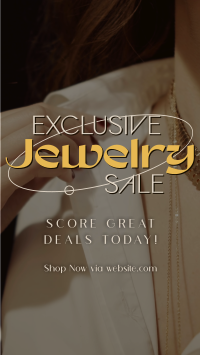 Jewelry Sale Deals Instagram reel Image Preview