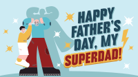 Superhero Father's Day Animation Image Preview