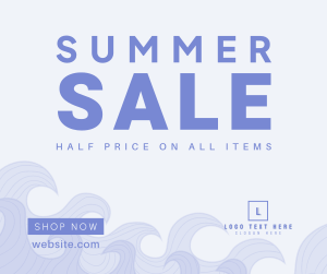 Summer Waves Sale Facebook post Image Preview