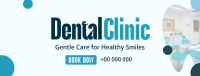 Professional Dental Clinic Facebook cover Image Preview