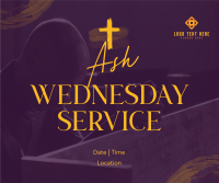 Ash Wednesday Volunteer Service Facebook post Image Preview