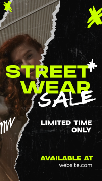 Streetwear Sale TikTok video Image Preview