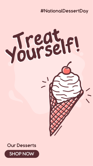 Treat Yourself! Facebook story Image Preview