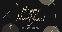 Wonderful New Year Welcome Facebook ad Image Preview