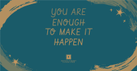 Brush Positive Quote Facebook ad Image Preview