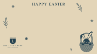 Easter Bunny Zoom Background Image Preview