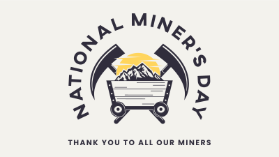 Miners Day Celebration Facebook event cover Image Preview