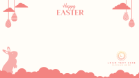 Easter Ornaments Zoom background Image Preview