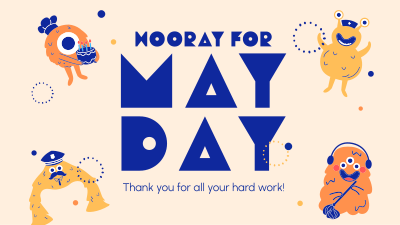 Hooray May Day Facebook event cover Image Preview