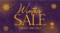 Winter Season Sale Facebook event cover Image Preview