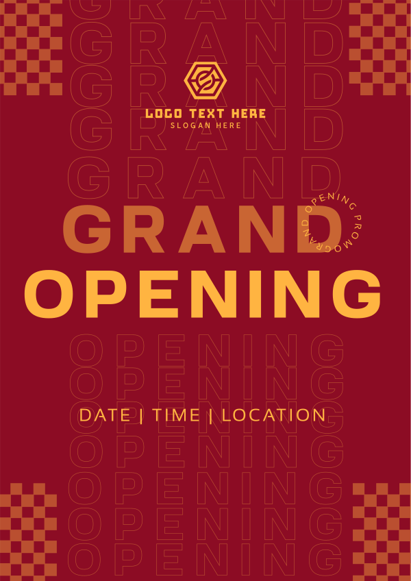 Urban Grand Opening Flyer Design Image Preview