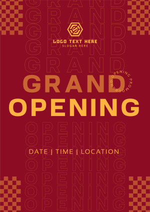 Urban Grand Opening Flyer Image Preview