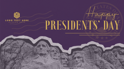 President's Day Mt. Rushmore Facebook event cover Image Preview