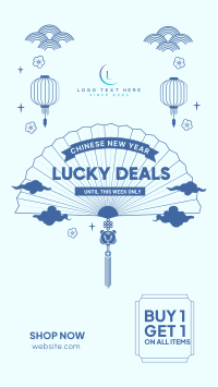 Lucky Deals Instagram Story Design