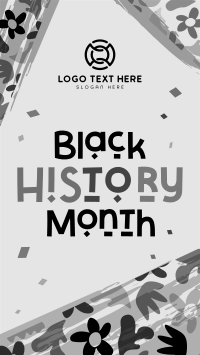 Black Culture Month Facebook Story Preview