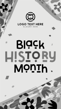 Black Culture Month Facebook Story Preview