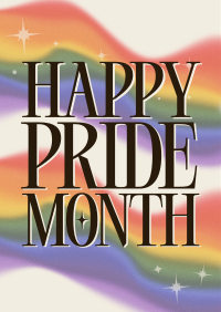 International Pride Month Gradient Poster Image Preview