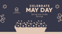 Celebrate May Day Facebook event cover Image Preview
